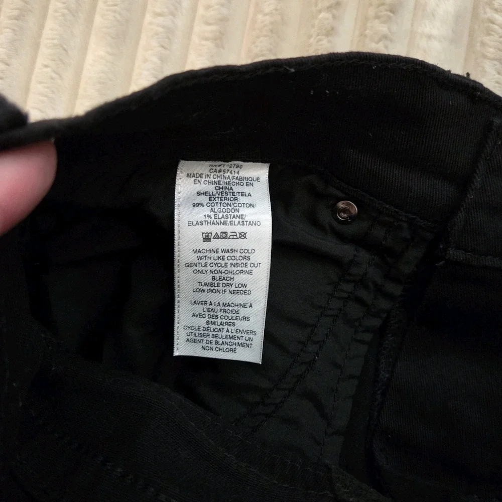 True Religion Men's Rocco Relaxed Skinny Jeans Size 30 Black Stretch Denim